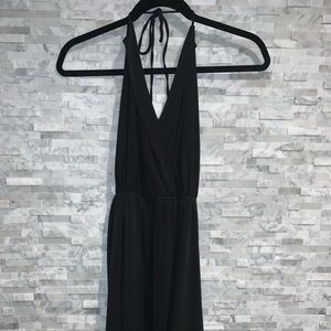 BCBG Open Back Black Mini Dress XS